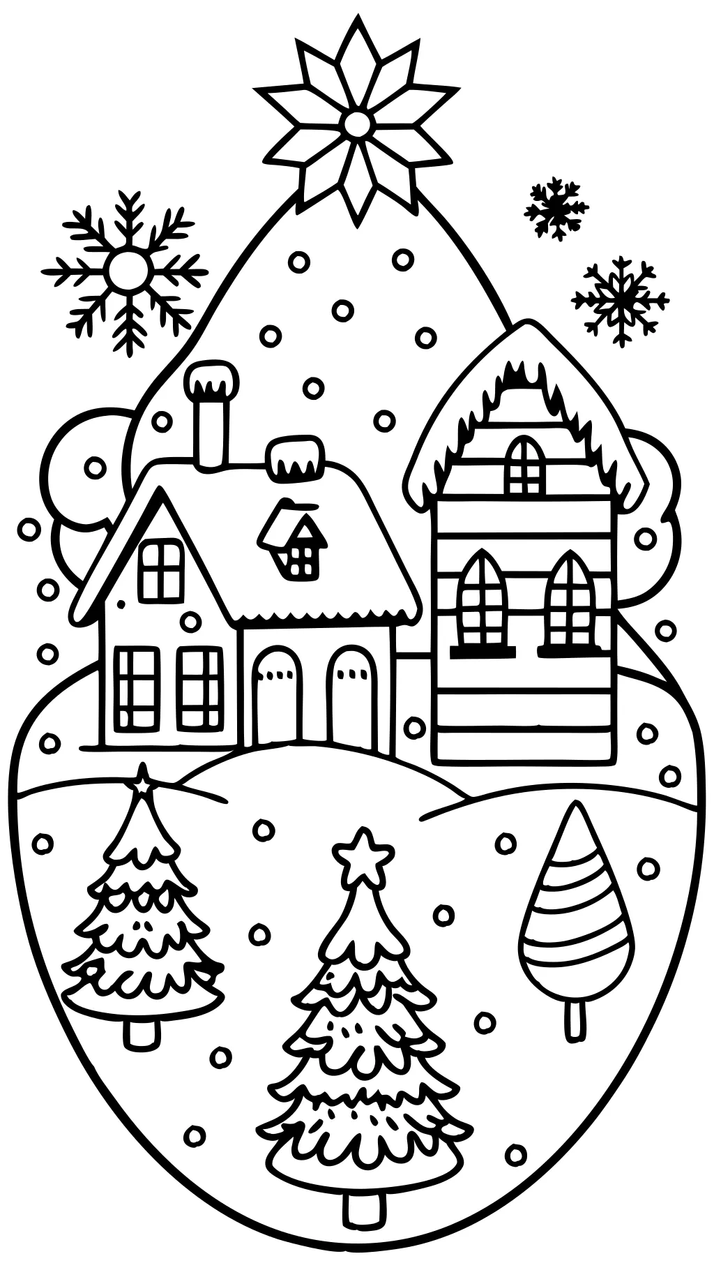 adult coloring pages christmas